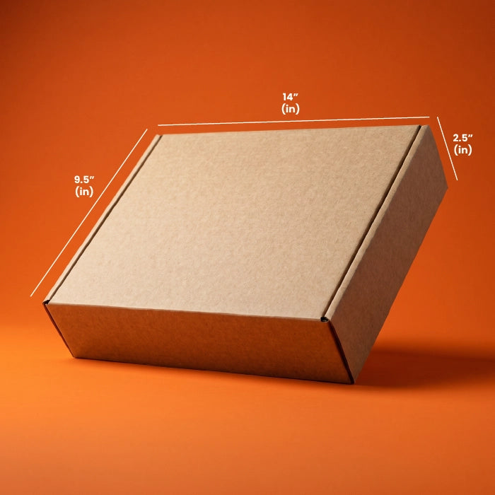 Ecommerce Packaging Box (14 x 9.5 x 2.5 Inches)