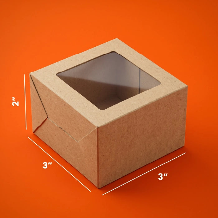Brown Brownies Boxes – With & Without Window