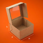Brown Brownies Boxes – With & Without Window