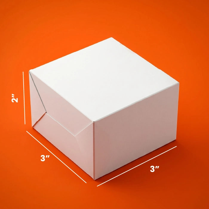 White Brownies Boxes – With & Without Window