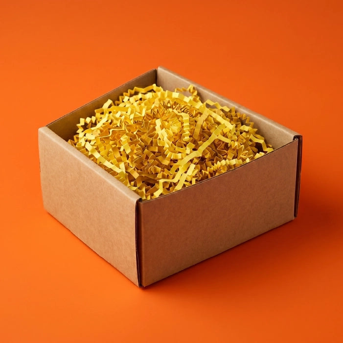 Premium Crinkle Cut Shredded Paper Filler for Gift Boxes & Packaging