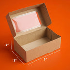 Brown Brownies Boxes – With & Without Window
