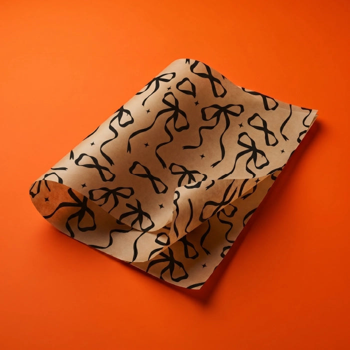 Brown Printed Butter Paper Sheets