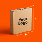 4 x 4 x 1.5 Inches (SwiftPack E-Commerce Box)
