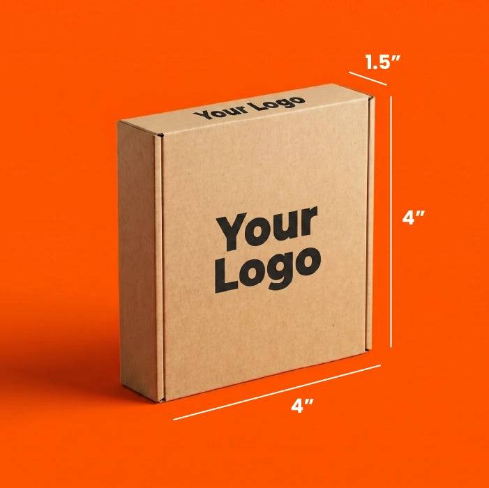 4 x 4 x 1.5 Inches (SwiftPack E-Commerce Box)