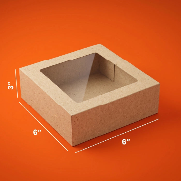 Brown Brownies Boxes – With & Without Window