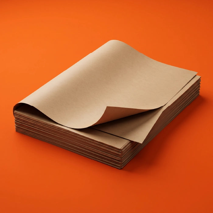 Brown Wrapping Sheets | 75 GSM Greaseproof Paper