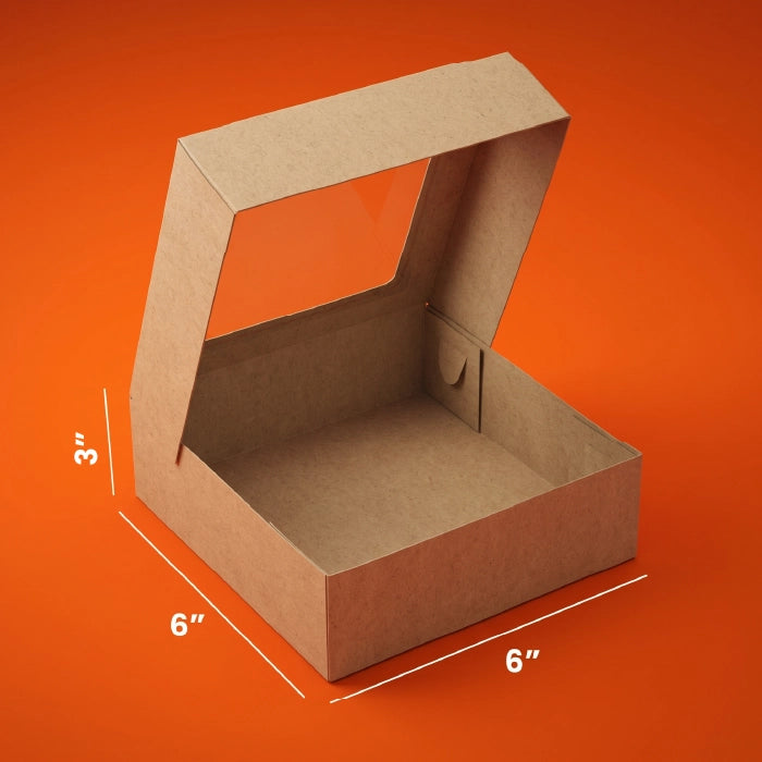 Brown Brownies Boxes – With & Without Window