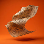 Brown Printed Butter Paper Sheets