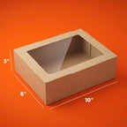Brown Brownies Boxes – With & Without Window