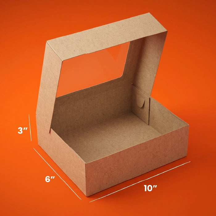 Brown Brownies Boxes – With & Without Window