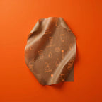 Brown Printed Butter Paper Sheets