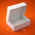 White Brownies Boxes – With & Without Window