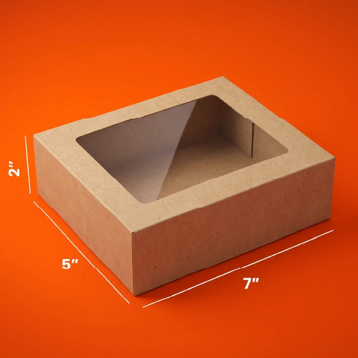 Brown Brownies Boxes – With & Without Window