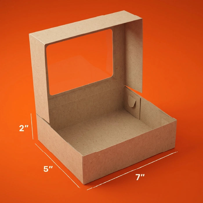 Brown Brownies Boxes – With & Without Window