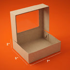 Brown Brownies Boxes – With & Without Window