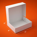 White Brownies Boxes – With & Without Window