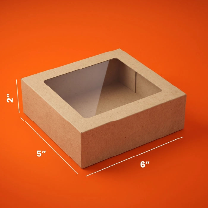 Brown Brownies Boxes – With & Without Window