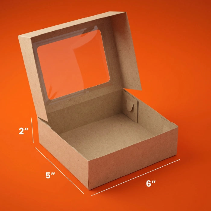 Brown Brownies Boxes – With & Without Window