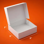 White Brownies Boxes – With & Without Window